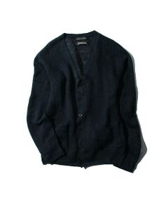 SOLID LINEN CARDIGAN