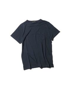 総柄クルーネックTシャツ