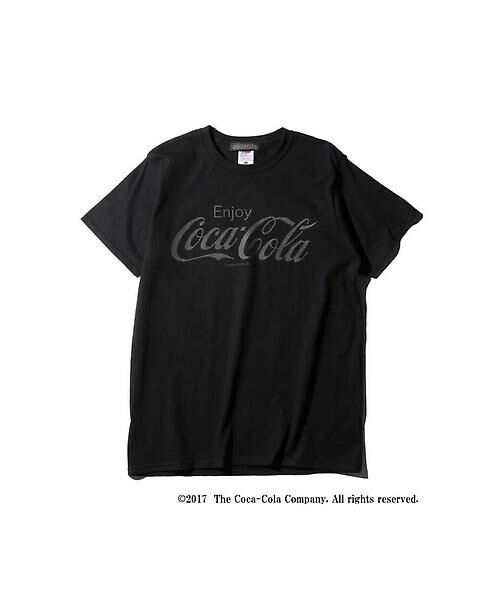 ROSE BUD / ローズ バッド カットソー | [コカ・コーラ別注]メンズフロントロゴTシャツ | 詳細1