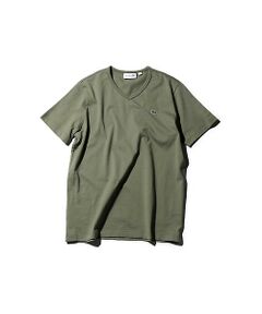 (LACOSTE)Vネック半袖Tシャツ