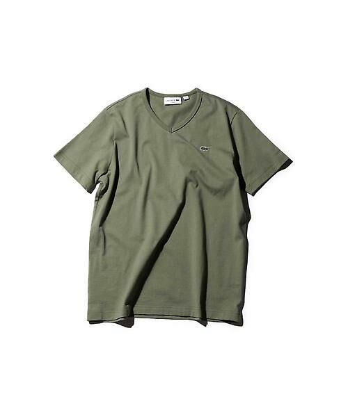 ROSE BUD / ローズ バッド カットソー | (LACOSTE)Vネック半袖Tシャツ | 詳細1