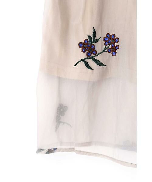 ROSE BUD / ローズ バッド スカート | フラワー刺繍スカート | 詳細5