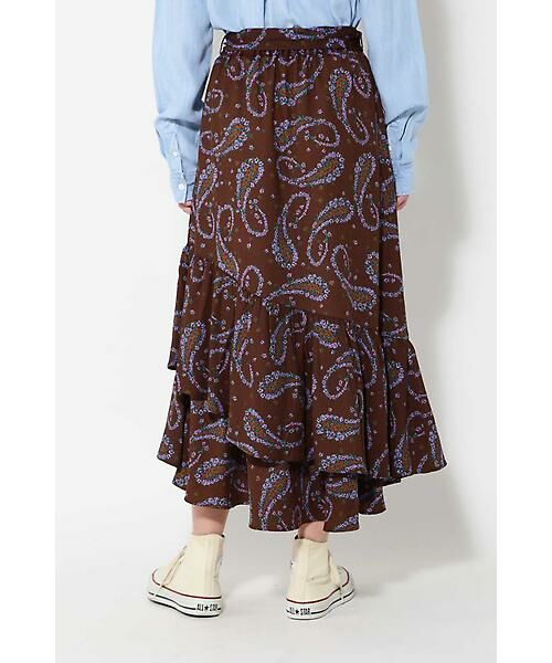 ROSE BUD / ローズ バッド スカート | [sweet12月号掲載]フラワーロングスカート | 詳細3