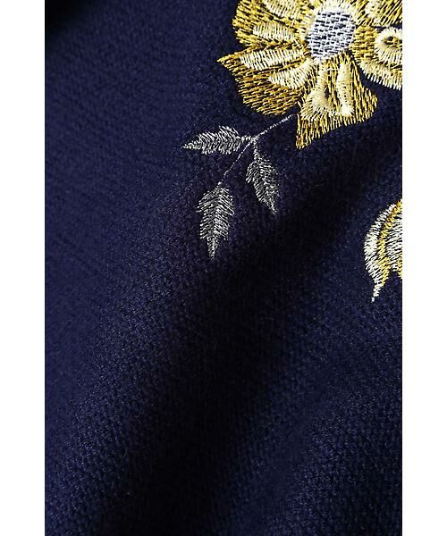 ROSE BUD / ローズ バッド ニット・セーター | フラワー刺繍ニット | 詳細11