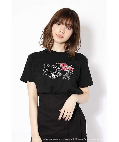 セール Tom Jerryキャラクターtシャツ カットソー Rose Bud ローズ バッド ファッション通販 タカシマヤファッションスクエア