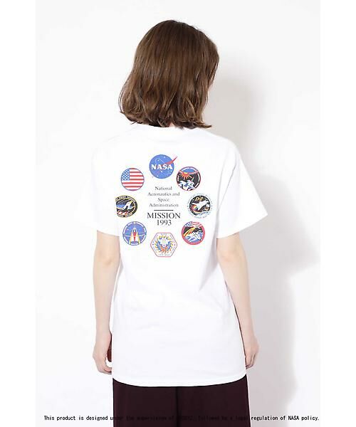 ROSE BUD / ローズ バッド カットソー | NASA by ROSE BUDプリントTシャツ | 詳細3