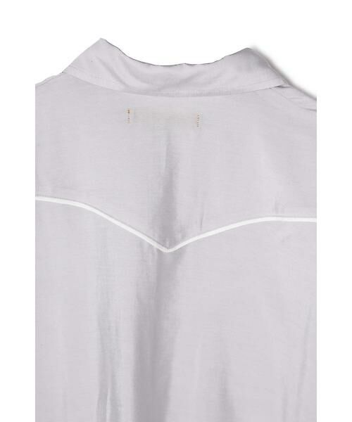 ROSE BUD / ローズ バッド シャツ・ブラウス | ハーフスリーブデザインシャツ | 詳細8