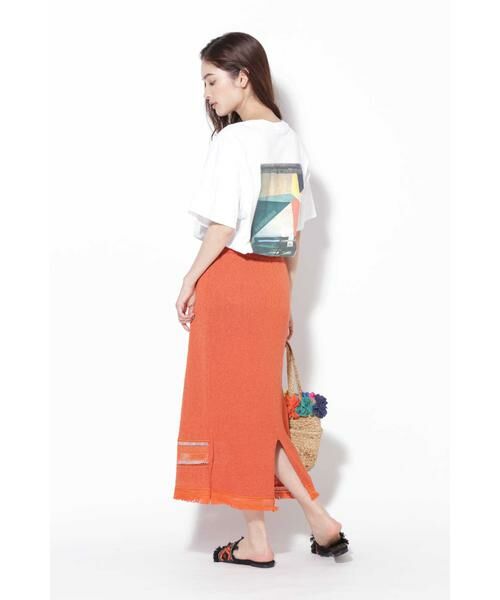 ROSE BUD / ローズ バッド スカート | 透かし柄編みタイトスカート | 詳細2