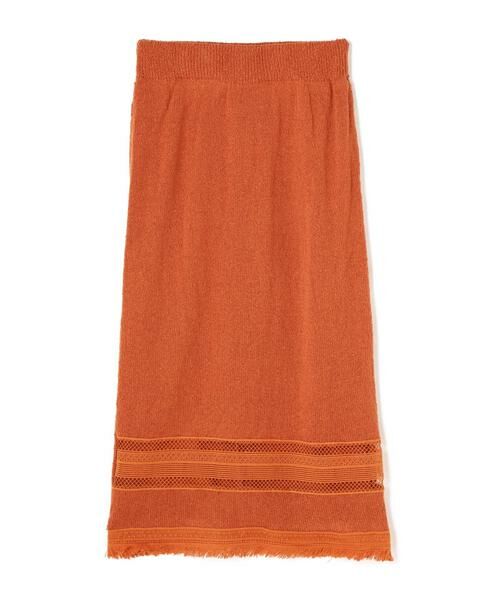 ROSE BUD / ローズ バッド スカート | 透かし柄編みタイトスカート | 詳細5