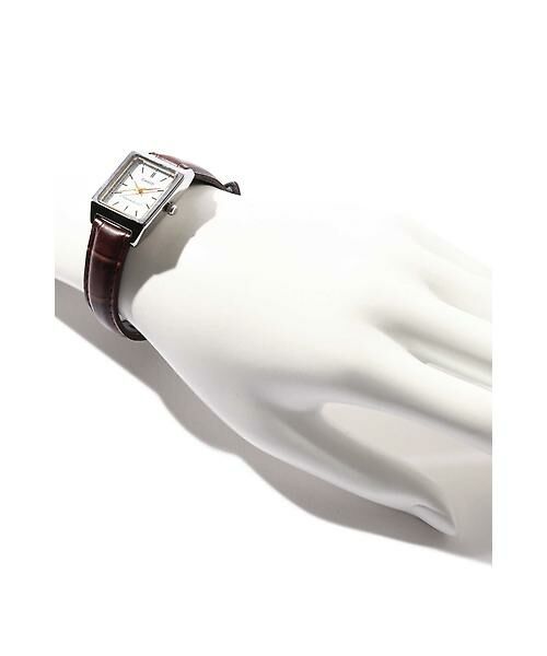 ROSE BUD / ローズ バッド 腕時計 | 型押しベルトスクエア腕時計 | 詳細4