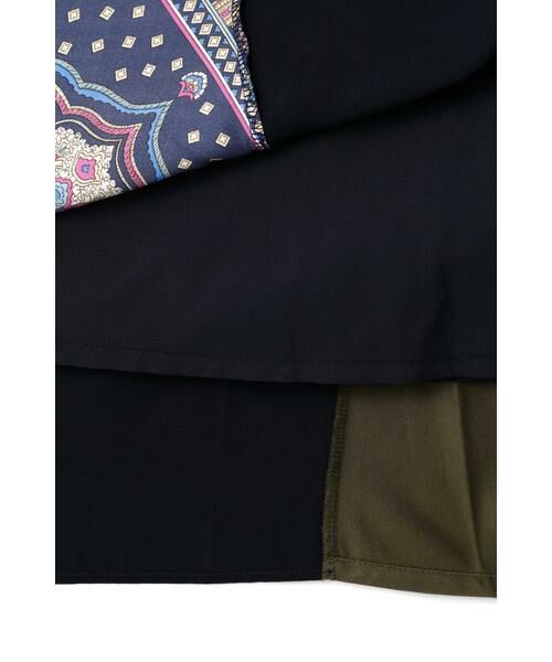 ROSE BUD / ローズ バッド スカート | 配色切り替えアシメトリースカート | 詳細15