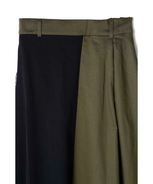 ROSE BUD / ローズ バッド スカート | 配色切り替えアシメトリースカート | 詳細11