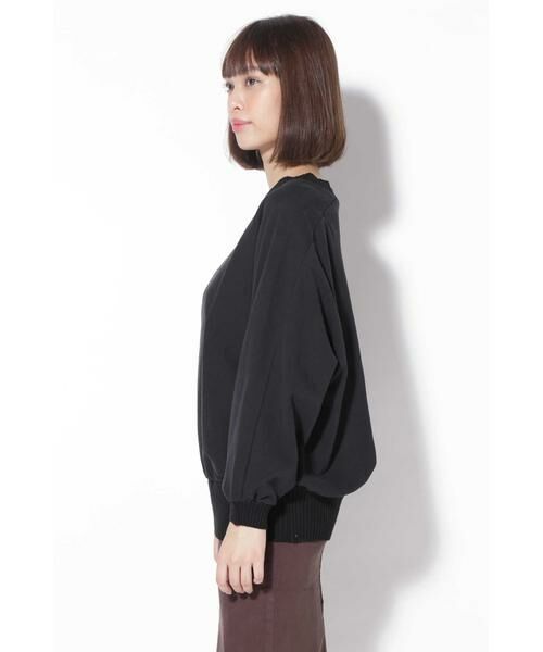 ROSE BUD / ローズ バッド カットソー | DOLMAN SLV RIB ACCENT TOP | 詳細5