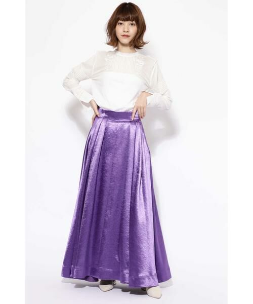 ROSE BUD / ローズ バッド スカート | オリジナルプリントマキシスカート | 詳細15