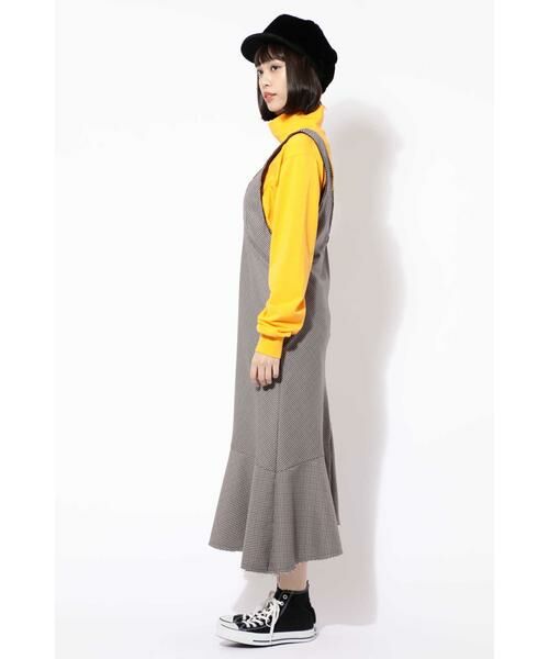 ROSE BUD / ローズ バッド サロペット・オールインワン | 裾フレアジャンパースカート | 詳細2