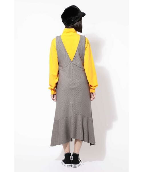ROSE BUD / ローズ バッド サロペット・オールインワン | 裾フレアジャンパースカート | 詳細3