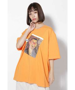 アートペイントプリントTシャツ