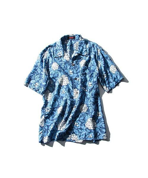 ROSE BUD / ローズ バッド シャツ・ブラウス | RAYON/SILK S/S HAWAIIAN | 詳細1