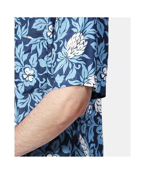 ROSE BUD / ローズ バッド シャツ・ブラウス | RAYON/SILK S/S HAWAIIAN | 詳細6