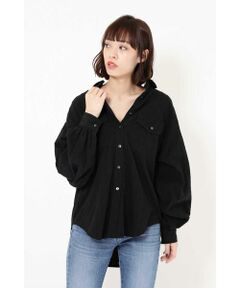 2POKET BIG SLEEVE SHIRTS