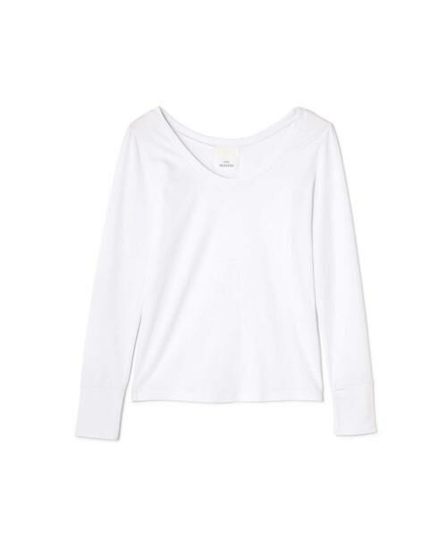 ROSE BUD / ローズ バッド カットソー | WIDE NECK FITTED LONG SLEEVE TEE | 詳細3
