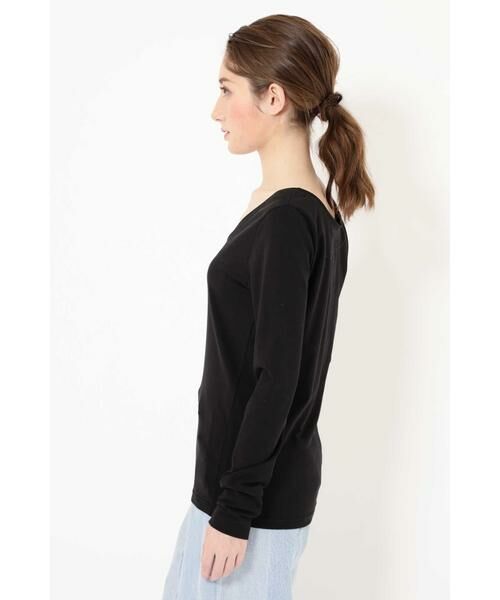 ROSE BUD / ローズ バッド カットソー | WIDE NECK FITTED LONG SLEEVE TEE | 詳細6