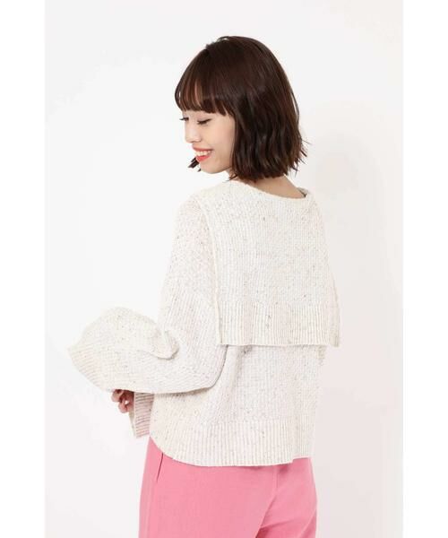 NOAH ROSE COTTON SWEATER 薔薇 セーター ニット L-