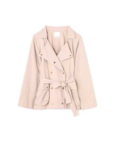 FRILL BACK MIRITALY  TRENCH JACKET