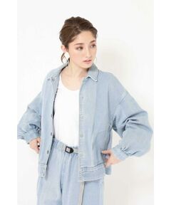 JAQUARD DENIM BIG SLEEVE JAC