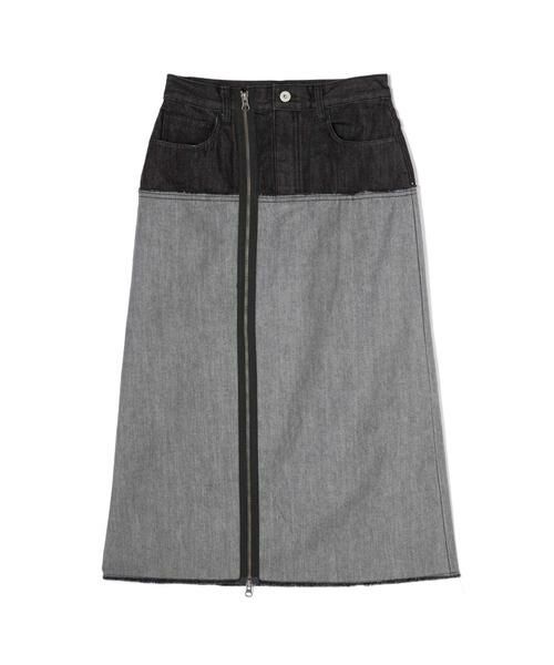 ROSE BUD / ローズ バッド スカート | リメイク風台形スカート | 詳細7