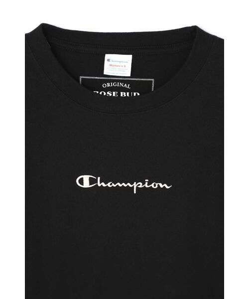 ROSE BUD / ローズ バッド カットソー | Championロゴ刺繍Tシャツ | 詳細9