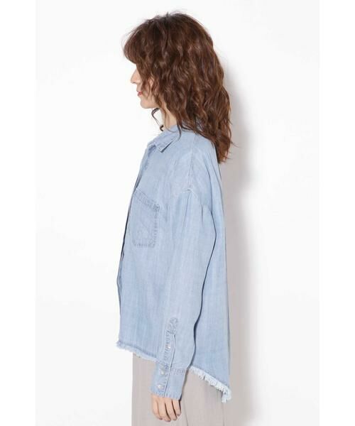 ROSE BUD / ローズ バッド シャツ・ブラウス | [7月号GISELe掲載]DENIM SHIRTS | 詳細2