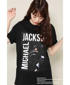 Michael JacksonフォトプリントTシャツ