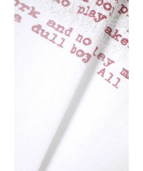 ROSE BUD / ローズ バッド カットソー | SHININGプリントTシャツ | 詳細9