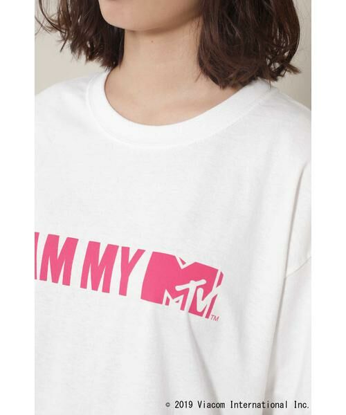 ROSE BUD / ローズ バッド カットソー | MTVロゴプリントTシャツ | 詳細5