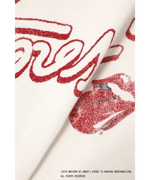 ROSE BUD / ローズ バッド カットソー | The Rolling StonesプリントTシャツ | 詳細8