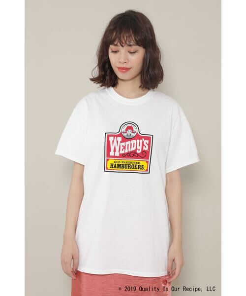 ROSE BUD / ローズ バッド カットソー | [7月号GISELe掲載]Wendy'sプリントTシャツ | 詳細2