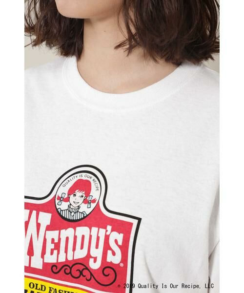 ROSE BUD / ローズ バッド カットソー | [7月号GISELe掲載]Wendy'sプリントTシャツ | 詳細5