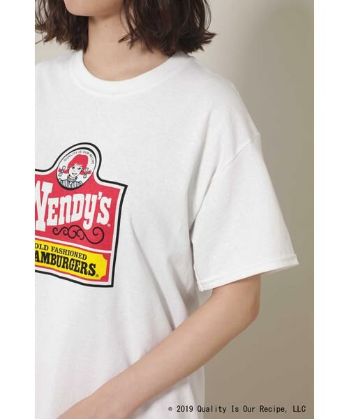 ROSE BUD / ローズ バッド カットソー | [7月号GISELe掲載]Wendy'sプリントTシャツ | 詳細6