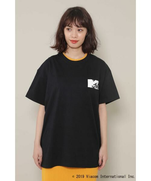 セール】 MTVロゴプリントTシャツ （カットソー）｜ROSE BUD / ローズ