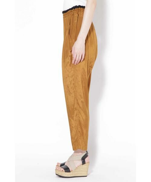 ROSE BUD / ローズ バッド パンツ | Shiny Rayon Tuck Trousers | 詳細2