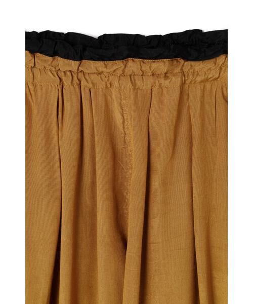 ROSE BUD / ローズ バッド パンツ | Shiny Rayon Tuck Trousers | 詳細5