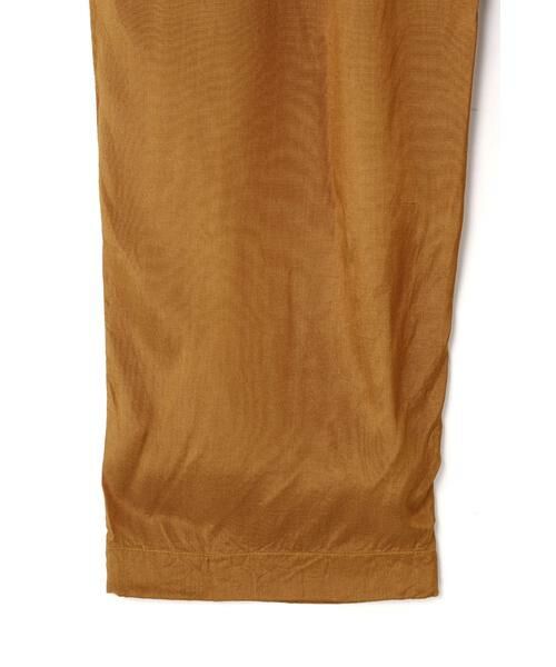 ROSE BUD / ローズ バッド パンツ | Shiny Rayon Tuck Trousers | 詳細7