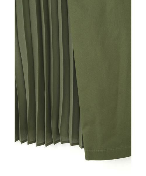 ROSE BUD / ローズ バッド スカート | 異素材プリーツスカート | 詳細8