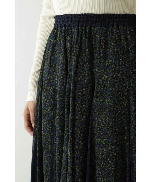 ROSE BUD / ローズ バッド スカート | Rayon Ggt Flower Mix Skirt | 詳細6