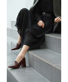 Square Heel Loafer