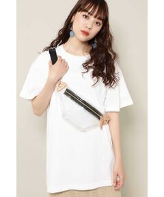 ビッグスリットTシャツ