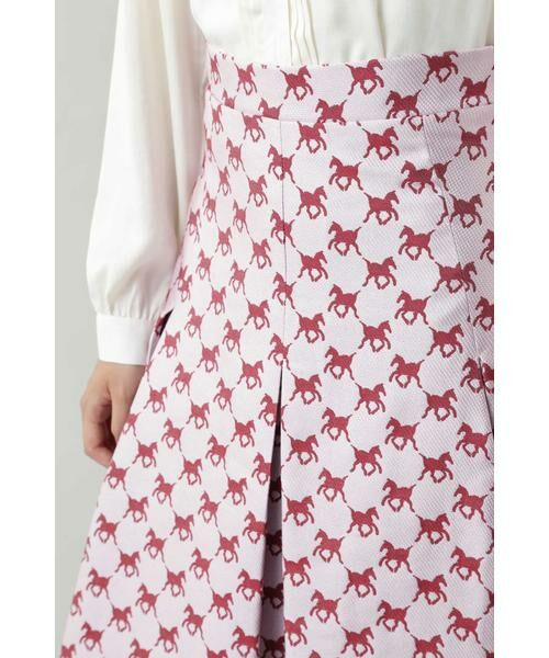 ROSE BUD / ローズ バッド スカート | Foal Pleated Midi Skirt | 詳細5