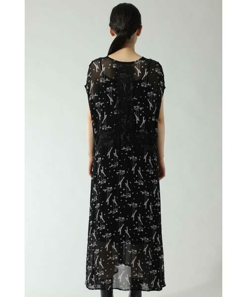 ROSE BUD / ローズ バッド ワンピース | WOMAN PRINT LACE DRESS | 詳細4