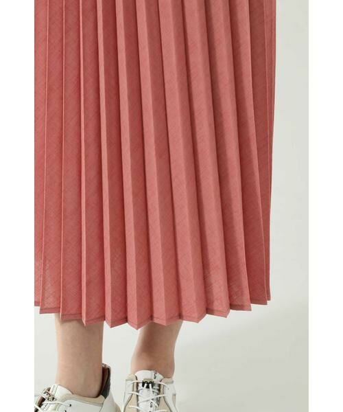 ROSE BUD / ローズ バッド スカート | ベルトデザインプリーツスカート | 詳細7